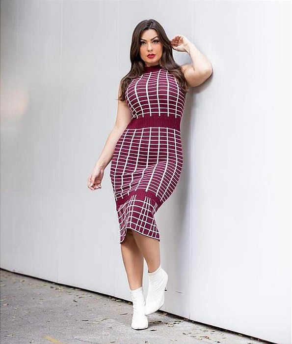 Vestido Tricô