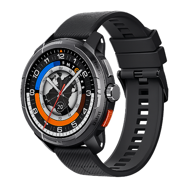 Smartwatch Haylou Solar Ultra Preto com GPS