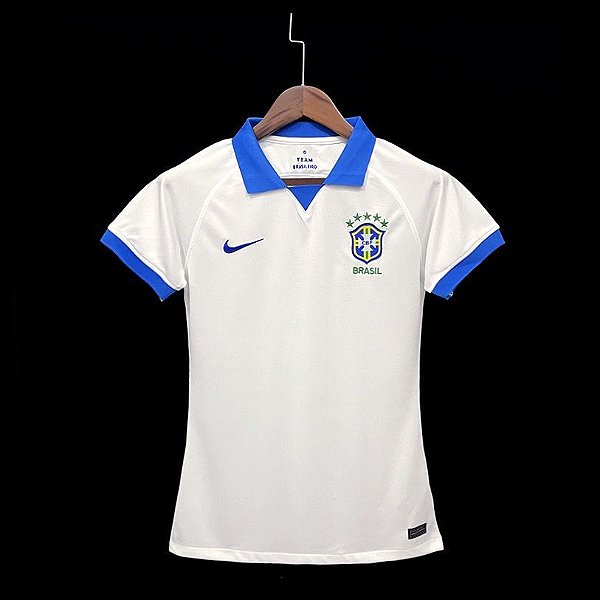 Camisa Polo Seleção Brasileira Babylook - FRANCELINO OUTLET