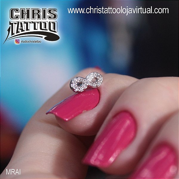 Piercing Símbolo Infinito