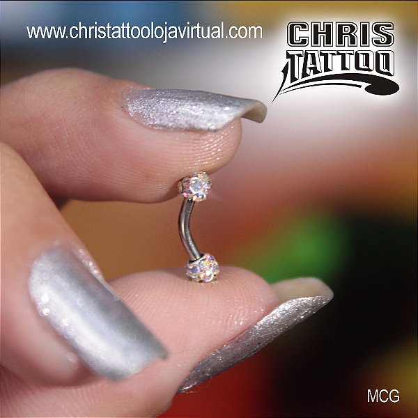 Piercing Microbel Curvo Globinho