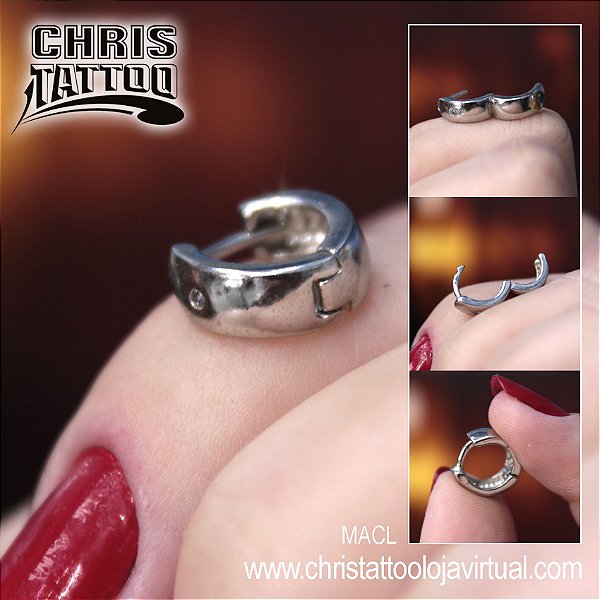 Piercing Argolinha de Click Lisa