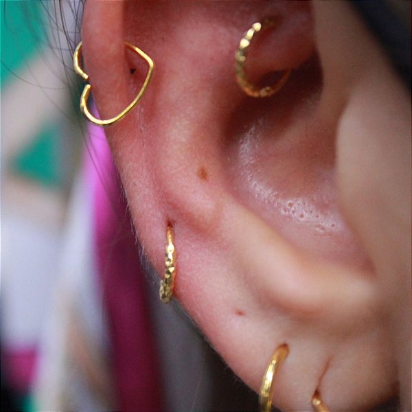 Piercing Lindo de Argola Massetada