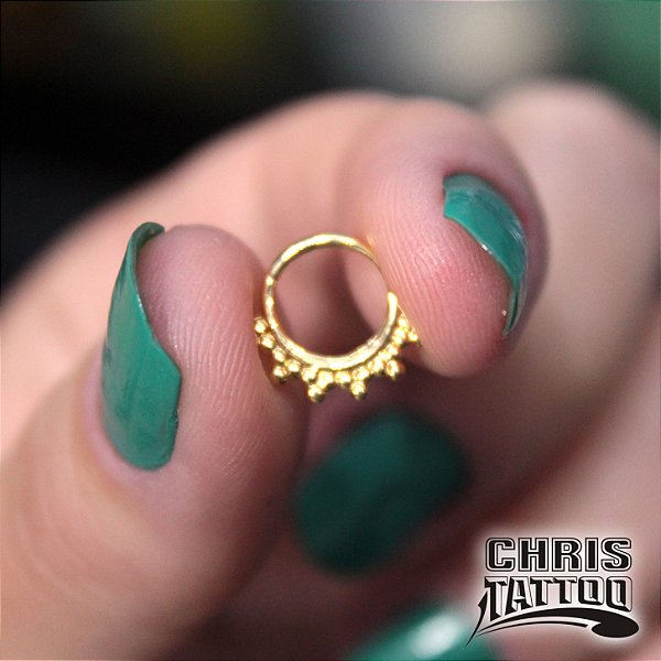 Piercing Argola 6 Bolinhas