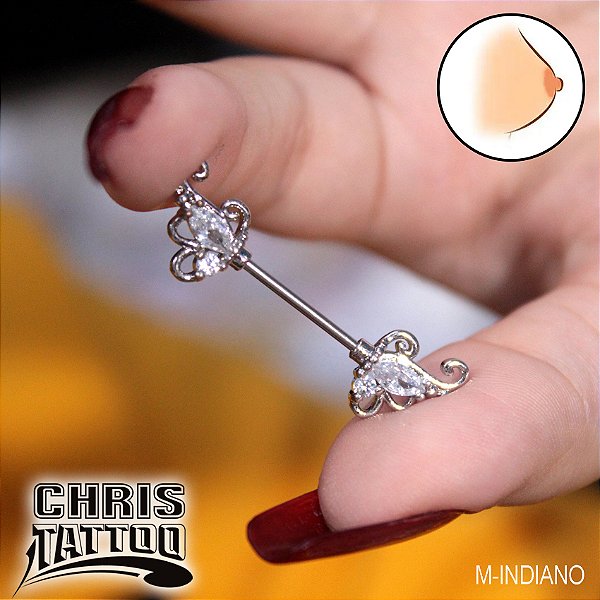 Piercing Joias para Mamilo Variadas