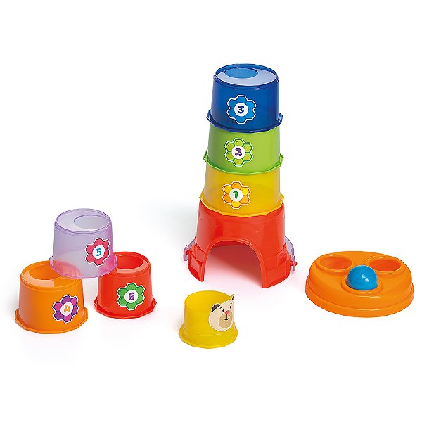 Brinquedo Educativo Baldinho Maluco - Tateti