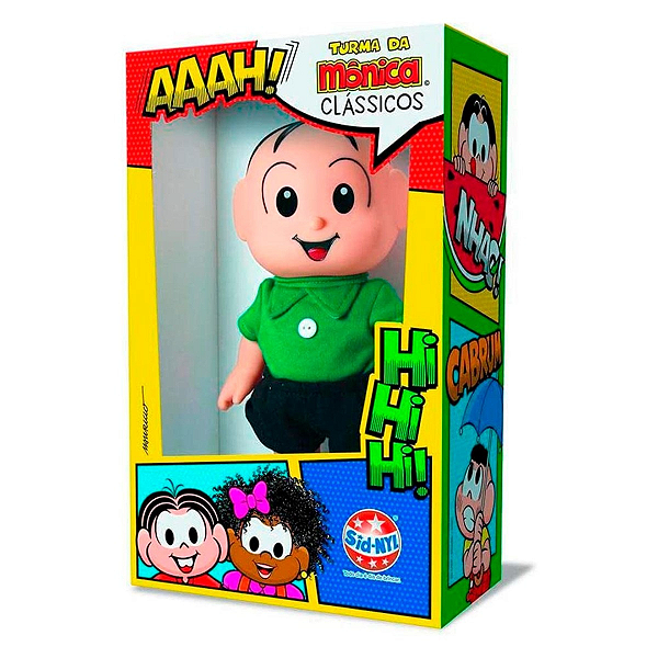 Boneco Cascão 25 cm de Altura - Sid-Nyl