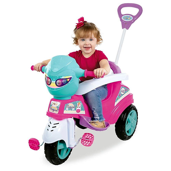 Veículo De Passeio Baby City Menina