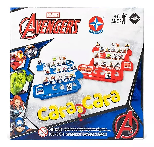Jogo Cara a Cara Vingadores - Estrela