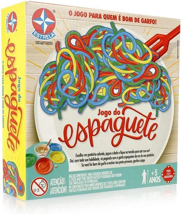 Jogo do Espaguete - Estrela