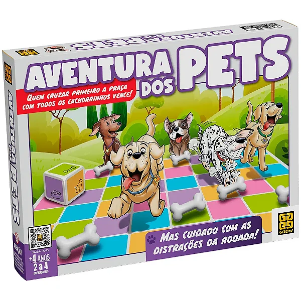 Jogo Aventura dos Pets - Grow
