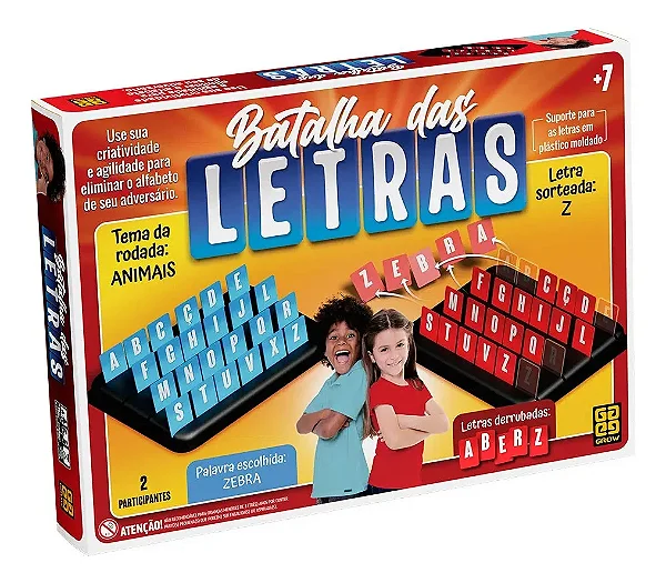 Jogo Batalha das Letras - Grow