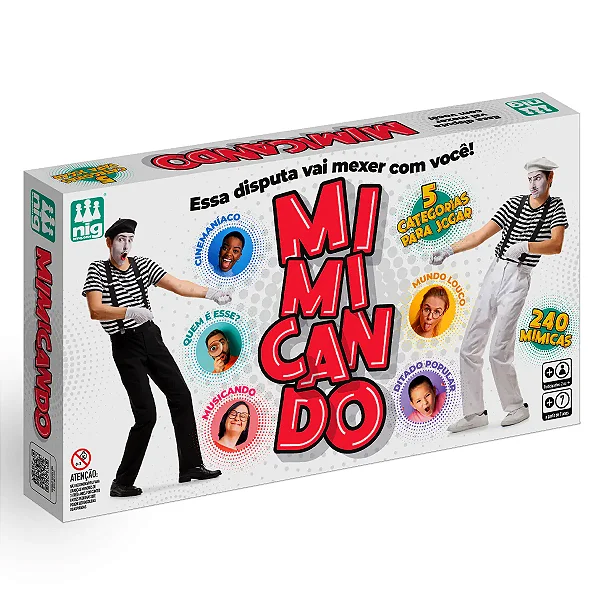 Jogo MIMICANDO - Nig