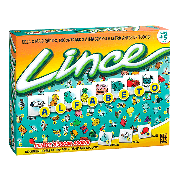 Jogo Lince Alfabeto - Grow
