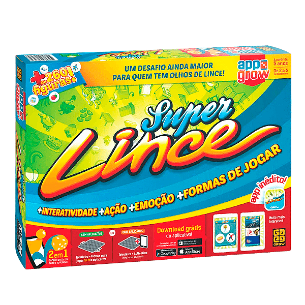 Jogo Super Lince App - Grow