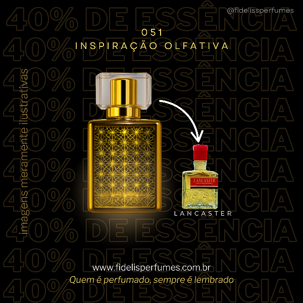 051 - Inspiração Olfativa do Lancaster - 50ml