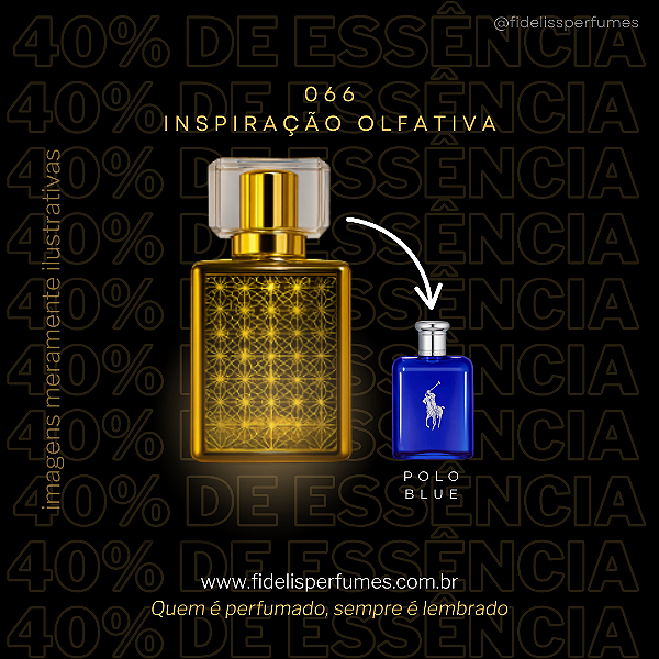 066 - Inspiração Olfativa do Polo Blue - 50ml
