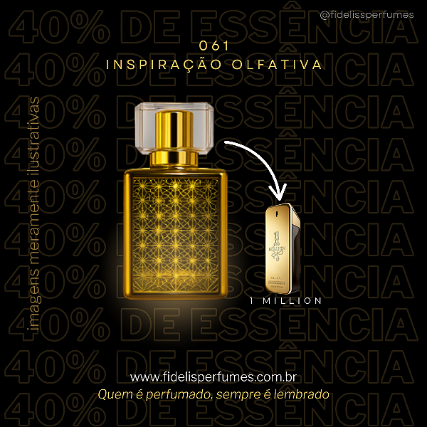 061 - Inspiração Olfativa do  1 Million - 50ml