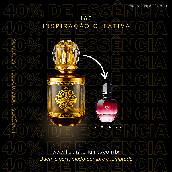 165 - Inspiração Olfativa do Black XS - 50ml