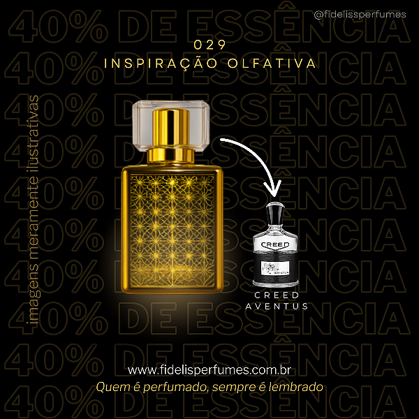 029 - Inspiração Olfativa do Creed Aventus - 50ml