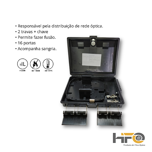 CTO  Modular 2 Travas importada chaves 16 Portas Vazia HFO