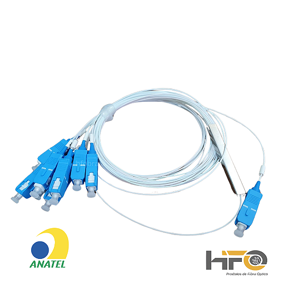 Splitter  Óptico 1x8 sc/Upc Divisor Fibra Optica  conectorizado