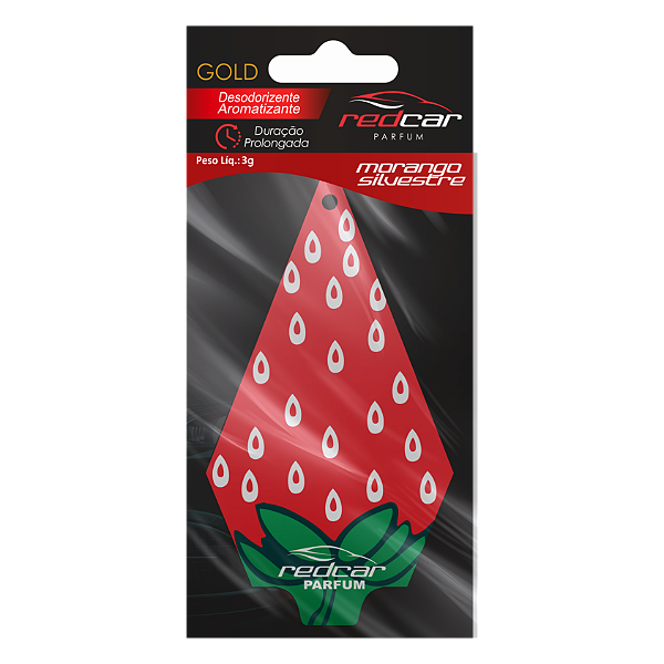 Aromatizante Redcar 3g Morango Silvestre