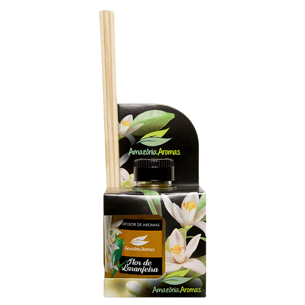 Difusor de Ambientes Amazônia Aromas 270ml Flor de Laranjeira