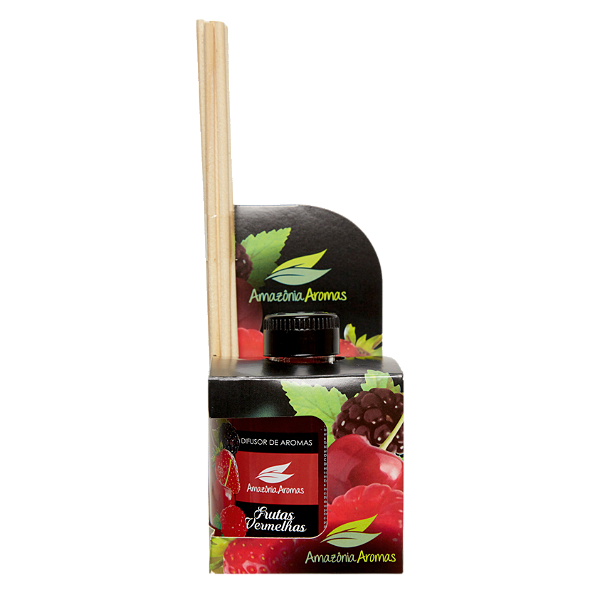 Difusor de Ambientes Amazônia Aromas 270ml Frutas Vermelhas