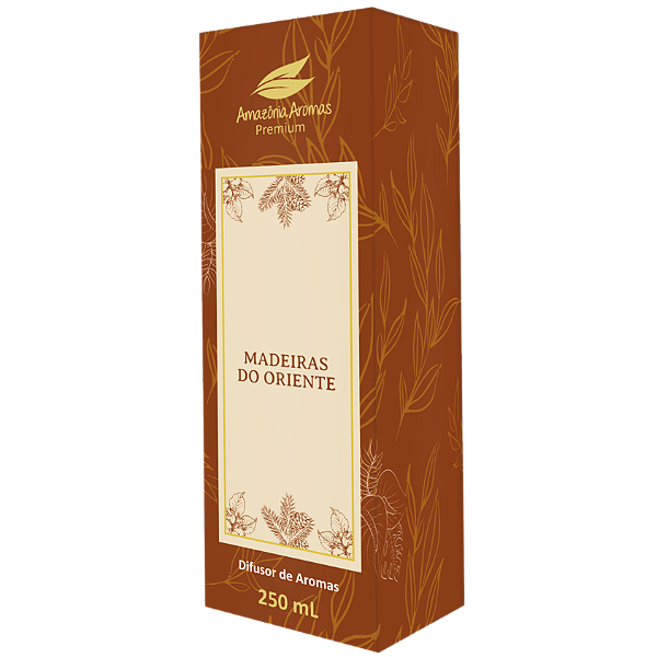 Difusor Premium Amazônia Aromas 250ml Madeiras do Oriente