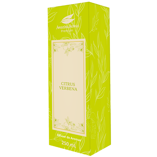 Difusor Premium Amazônia Aromas 250ml Citrus Verbena
