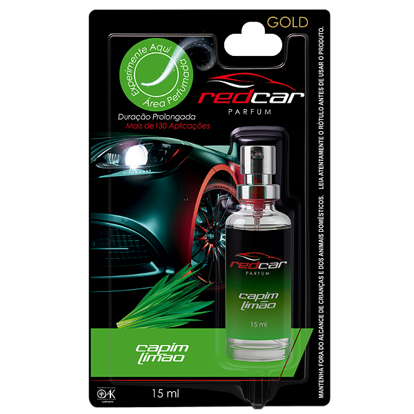 Perfume Redcar 15ml Capim Limão