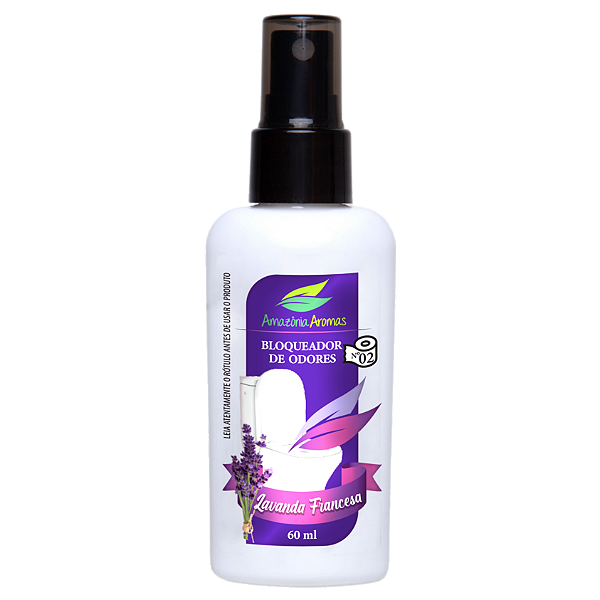 Bloqueador de Odor Amazônia Aromas 60ml Lavanda Francesa