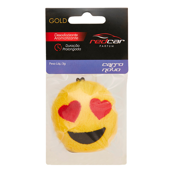 Emoji *Apaixonado* RedCar 3GR Carro Novo