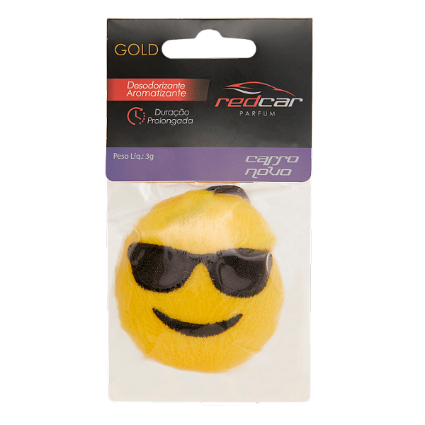 Emoji *Oculos* RedCar 3GR Carro Novo
