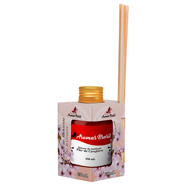 Difusor de Ambientes Aromas Brasil 250ml Flor de Cerejeira