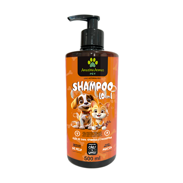 Shampoo Amazônia Aromas PET 500ml 10 em 1