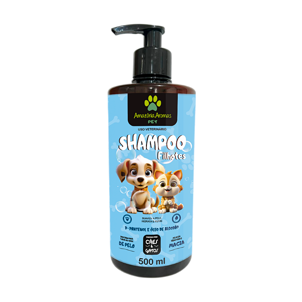 Shampoo Amazônia Aromas PET 500ml Filhotes