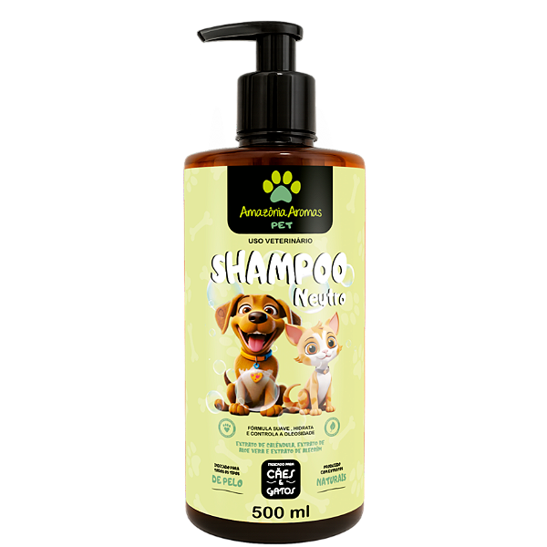 Shampoo Amazônia Aromas PET 500ml Neutro