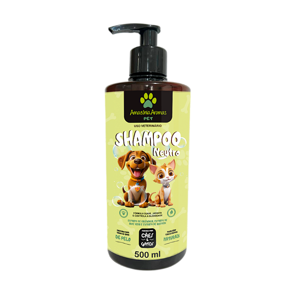 Shampoo Amazônia Aromas PET 500ml Neutro