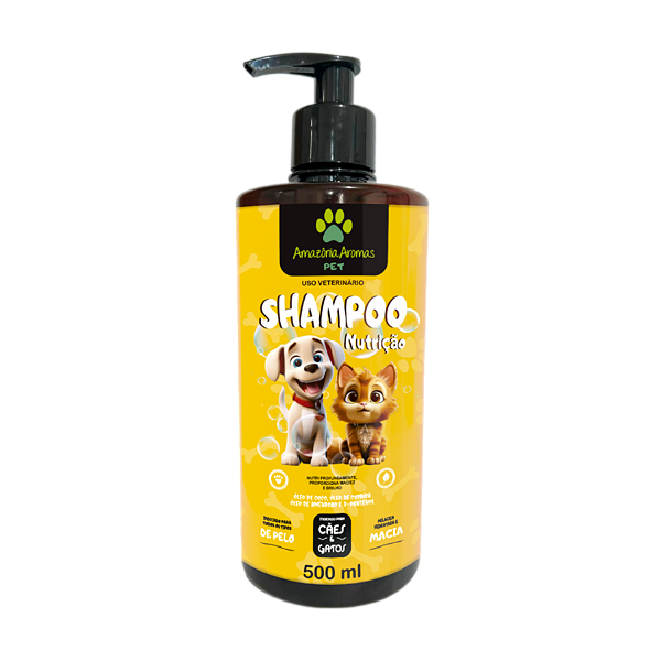 Shampoo Amazônia Aromas PET 500ml Nutrição