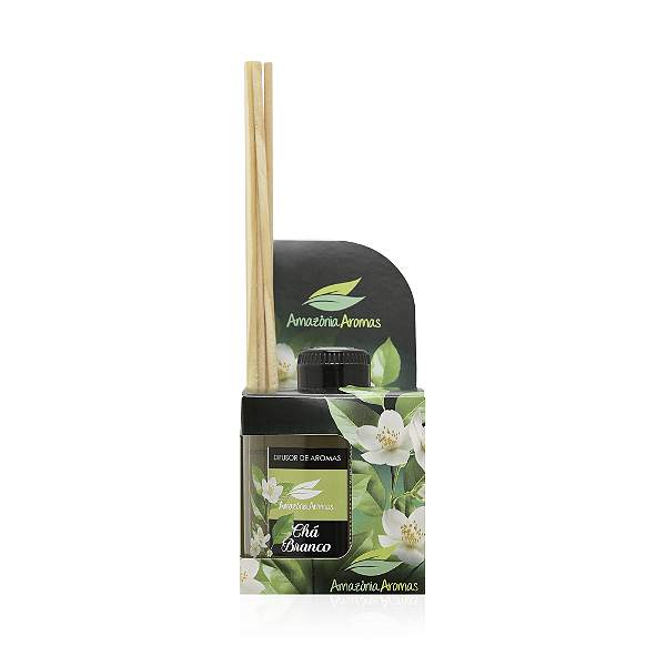 Difusor de Ambientes Amazônia Aromas 270ml Chá Branco