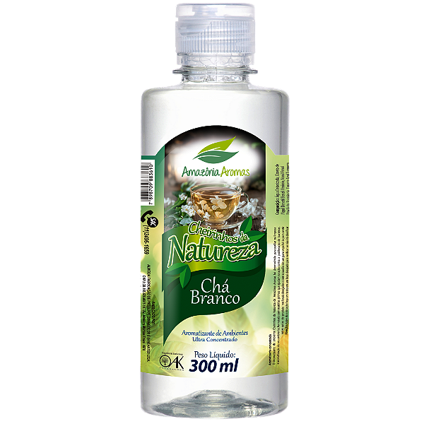 Aromatizante de Ambiente Amazônia Aromas 300ml Chá Branco