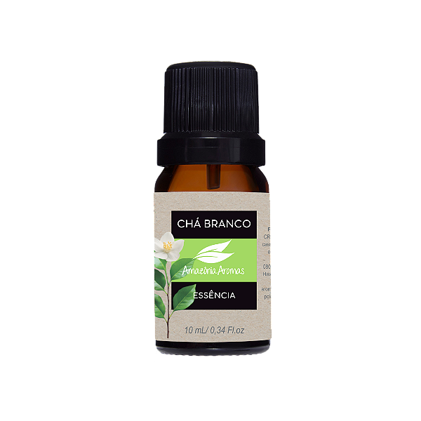 Essência Oleosa Amazônia Aromas 10ml Chá Branco