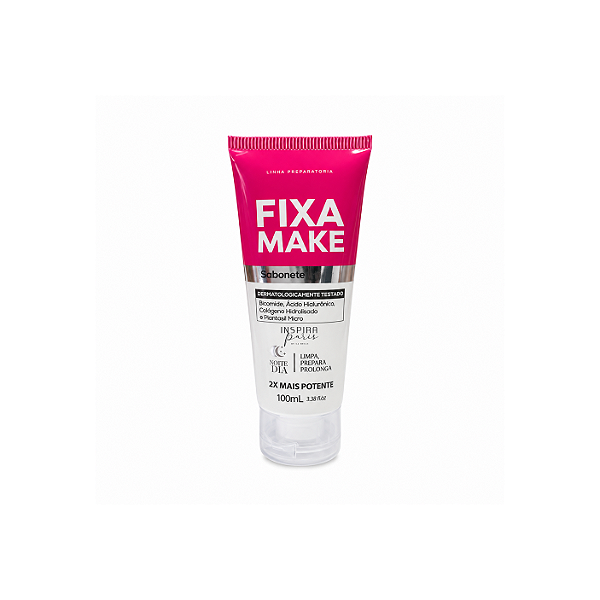 Sabonete Facial Inspira Paris 100ml Fixa Make