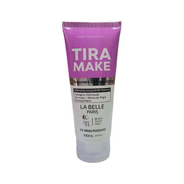 Sabonete Facial La Belle 100ml Tira Make