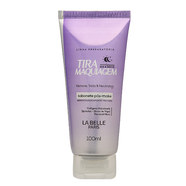 Sabonete Facial La Belle 100ml  Tira Make