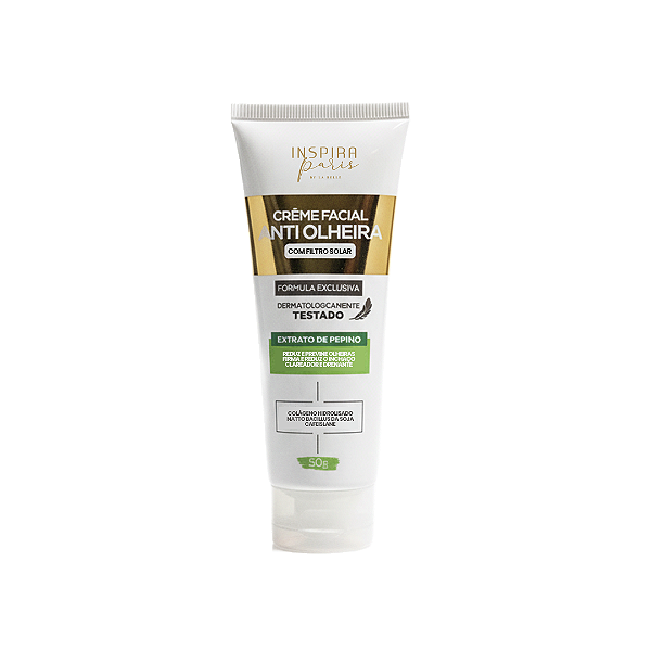 Creme Facial Inspira Paris 50G Anti-Olheira Com Filtro Solar
