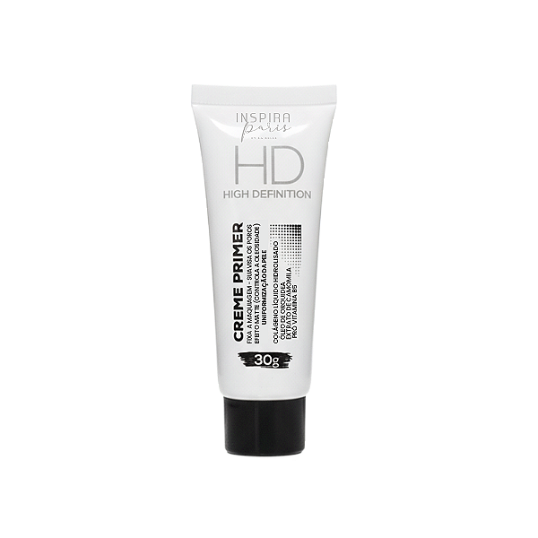 Creme Facial Inspira Paris 30G Primer Hd Maquiagem