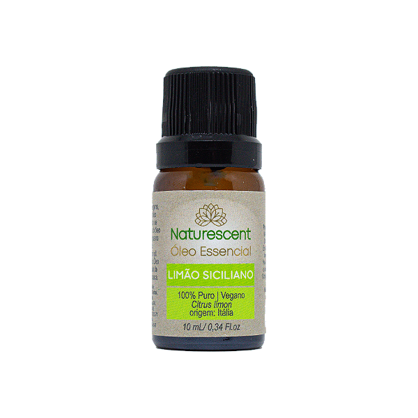 Óleo Essencial Naturescent 10ml Limão Siciliano